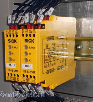 Реле безопасности в промышленном оборудовании