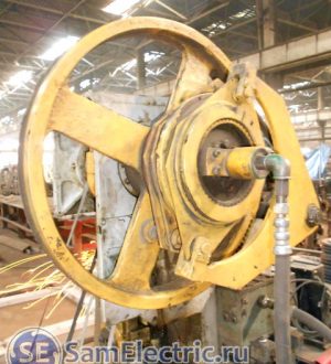 Пресс КД. Переделка электрической схемы