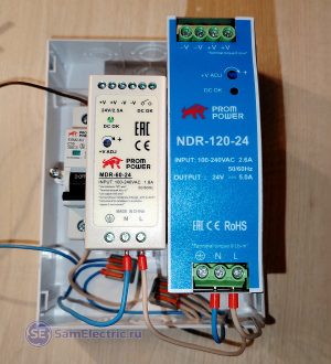 Исследую работу и смотрю как устроены промышленные блоки питания PromPower