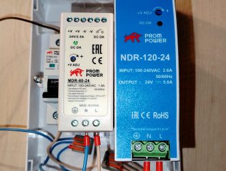 Исследую работу и смотрю как устроены промышленные блоки питания PromPower