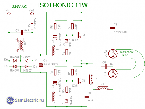 isotronic 11w