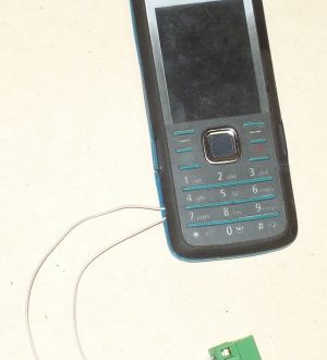 Охранное устройство из мобильного телефона