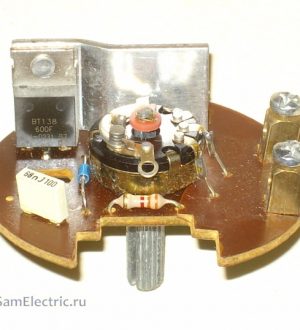 Диммер (Регулятор освещения). Подключение и схема диммера